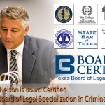 Board Certified in Criminal Law, Tad Nelson